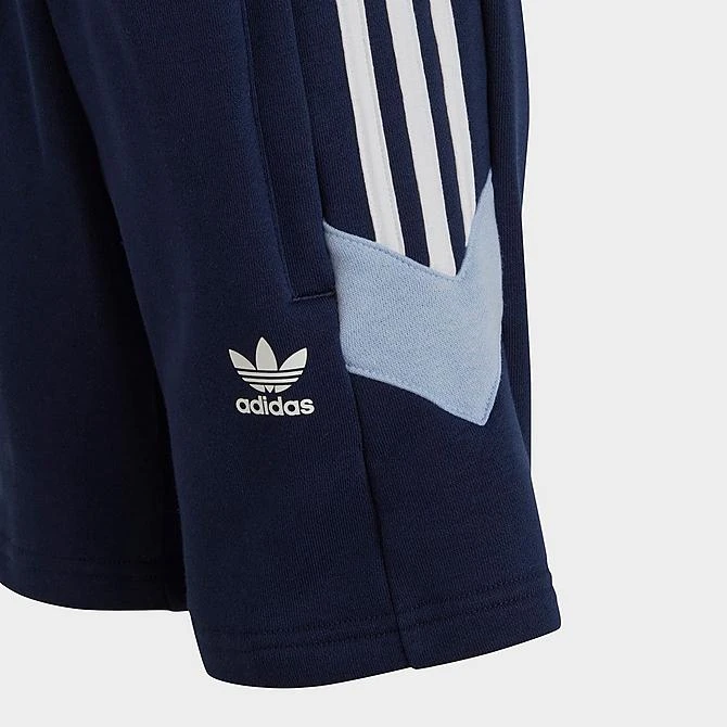 Little Kids' Adidas Originals Rekive T-Shirt And Shorts Set Night Indigo - IC3034 401 8 Little Kids' Adidas Originals Rekive T-Shirt And Shorts Set Night Indigo - IC3034 401 - Image 6
