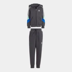 Little Kids' Adidas Originals Rekive Hoodie And Jogger Pants Set Carbon - IC3048 099