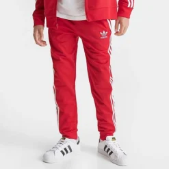 Kids' Adidas Originals Adicolor Superstar Jogger Track Pants Better Scarlet - IC3088 610