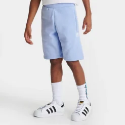 Kids' Adidas Originals Adicolor Shorts Light Blue - IC3172 450