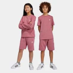 Kids' Adidas Originals Adicolor Shorts Pink Strata - IC3173 651