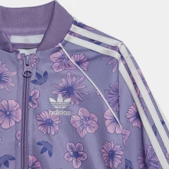 Infant And Kids' Toddler Adidas Originals Floral Superstar Tracksuit Set Magic Lilac/Multicolor - IC8783 518 -Default Template 7 IC8783 518 M2