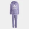 Little Kids' Adidas Originals Adicolor Hoodie And Jogger Pants Set Magic Lilac - IC9170 518 -Default Template 7 IC9170 518 M1