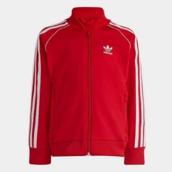 Girls' Toddler And Little Kids' Adidas Originals Adicolor SST Track Suit Better Scarlet - IC9178 610 -Default Template 7 IC9178 610 M2
