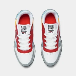 Little Kids' Reebok Classic Leather Casual Shoes Vector Red/Digital Blue/Collegiate - ID0243 630 -Default Template 7 ID0243 630 P5