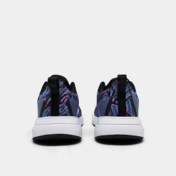 Girls' Big Kids' Adidas FortaRun 2.0 Stretch Lace Running Shoes Core Black/Footwear White/Multi - ID4496 001 -Default Template 7 ID4496 001 P4