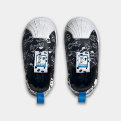 Kids' Toddler Adidas Originals X Disney 101 Dalmatians Superstar 360 Casual Shoes Core Black/Cloud White/Bright Blue - ID9711 001 -Default Template 7 ID9711 001 P5