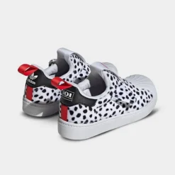 Little Kids' Adidas Originals X Disney 101 Dalmatians Superstar 360 Casual Shoes Cloud White/Core Black/Red - ID9712 100 11 Little Kids' Adidas Originals X Disney 101 Dalmatians Superstar 360 Casual Shoes Cloud White/Core Black/Red - ID9712 100 -Default Template 7 ID9712 100 P4