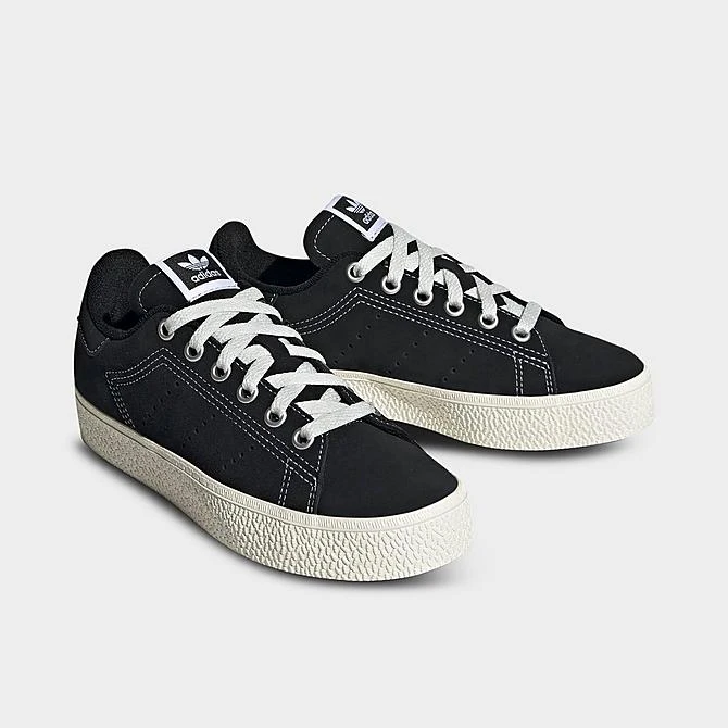 Big Kids' Adidas Originals Stan Smith CS Casual Shoes Black/White/Gum - IE7587 001 4 Big Kids' Adidas Originals Stan Smith CS Casual Shoes Black/White/Gum - IE7587 001 - Image 2