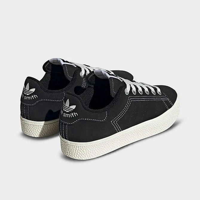 Big Kids' Adidas Originals Stan Smith CS Casual Shoes Black/White/Gum - IE7587 001 6 Big Kids' Adidas Originals Stan Smith CS Casual Shoes Black/White/Gum - IE7587 001 - Image 4