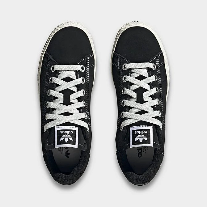 Big Kids' Adidas Originals Stan Smith CS Casual Shoes Black/White/Gum - IE7587 001 7 Big Kids' Adidas Originals Stan Smith CS Casual Shoes Black/White/Gum - IE7587 001 - Image 5