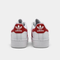 Big Kids' Adidas Originals Superstar XLG Casual Shoes Cloud White/Better Scarlet/Cloud White - IF0551 100 -Default Template 7 IF0551 100 P4