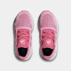 Little Kids' Adidas Swift Run 1.0 Casual Shoes Pink/White - IF2966 660 -Default Template 7 IF2966 660 P5