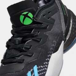 Little Kids' Adidas D.O.N. Issue #4 Basketball Shoes Black/Carbon/Grey - IF5090 001 10 Little Kids' Adidas D.O.N. Issue #4 Basketball Shoes Black/Carbon/Grey - IF5090 001 -Default Template 7 IF5090 001 P3