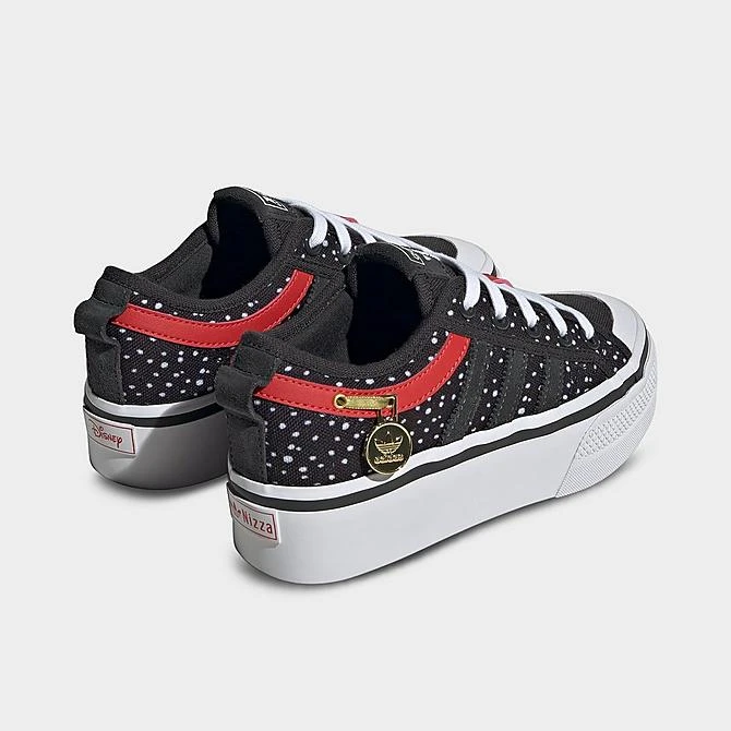 Girls' Big Kids' Adidas Originals X Disney 101 Dalmatians Nizza Platform Casual Shoes Core Black/Carbon/Red - IF5145 001 6 Girls' Big Kids' Adidas Originals X Disney 101 Dalmatians Nizza Platform Casual Shoes Core Black/Carbon/Red - IF5145 001 - Image 4
