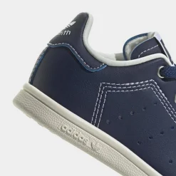 Kids' Toddler Adidas Originals Stan Smith Stretch Lace Recycled Casual Shoes Dark Blue/Core White/Dark Blue - IG0576 415 10 Kids' Toddler Adidas Originals Stan Smith Stretch Lace Recycled Casual Shoes Dark Blue/Core White/Dark Blue - IG0576 415 -Default Template 7 IG0576 415 P3