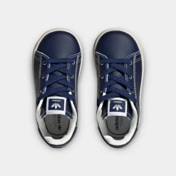 Kids' Toddler Adidas Originals Stan Smith Stretch Lace Recycled Casual Shoes Dark Blue/Core White/Dark Blue - IG0576 415 12 Kids' Toddler Adidas Originals Stan Smith Stretch Lace Recycled Casual Shoes Dark Blue/Core White/Dark Blue - IG0576 415 -Default Template 7 IG0576 415 P5
