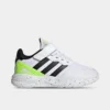 Little Kids' Adidas Nebzed Stretch Lace Casual Shoes Cloud White/Core Black/Lucid Lemon - IG0630P 100 -Default Template 7 IG0630P 100 P1