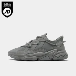Big Kids' Adidas Originals Ozweego Casual Shoes Grey - IG1035 036