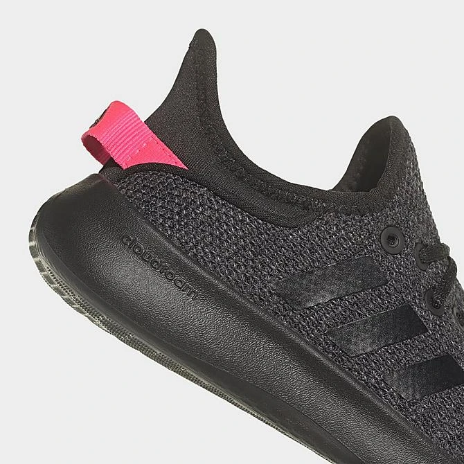 Little Kids' Adidas Cloudfoam Pure SPW Casual Shoes Black/Black/Lucid Pink - IG2427P 001 5 Little Kids' Adidas Cloudfoam Pure SPW Casual Shoes Black/Black/Lucid Pink - IG2427P 001 - Image 3