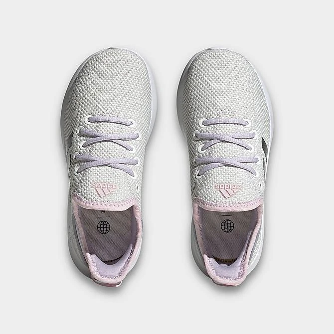 Big Kids' Adidas Cloudfoam Pure SPW Casual Shoes Grey/Bliss Lilac/White - IG2429 100 7 Big Kids' Adidas Cloudfoam Pure SPW Casual Shoes Grey/Bliss Lilac/White - IG2429 100 - Image 5