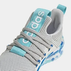 Big Kids' Adidas Lite Racer Adapt 5.0 Stretch Lace Casual Shoes Dash Grey/White/Bright Royal - IG2491 051 -Default Template 7 IG2491 051 P3
