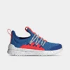 Big Kids' Adidas Lite Racer Adapt 5.0 Stretch Lace Casual Shoes Bright Royal/White/Bright Red - IG2492 400