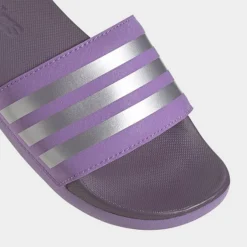 Big Kids' Adidas Adilette Comfort Slide Sandals Magic Lilac/Zero Metallic - IG2574 500 10 Big Kids' Adidas Adilette Comfort Slide Sandals Magic Lilac/Zero Metallic - IG2574 500 -Default Template 7 IG2574 500 P3
