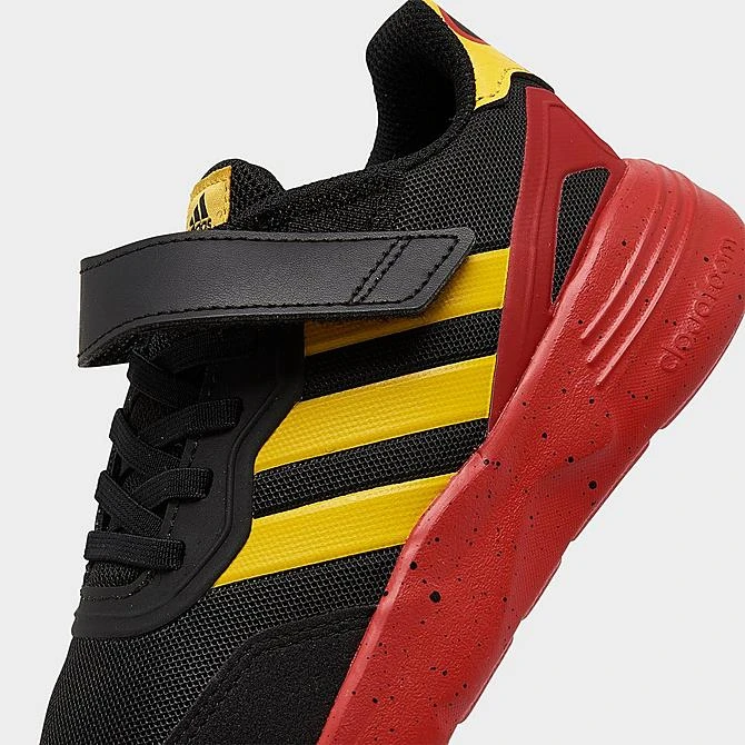 Little Kids' Adidas X Disney Mickey Mouse Nebzed Stretch Lace Casual Shoes Black/Bold Gold/Better Scarlet - IG5372 001 5 Little Kids' Adidas X Disney Mickey Mouse Nebzed Stretch Lace Casual Shoes Black/Bold Gold/Better Scarlet - IG5372 001 - Image 3