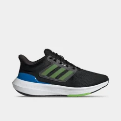 Big Kids' Adidas Ultrabounce Running Shoes Core Black/Lucid Lime/Cloud White - IG5398 001