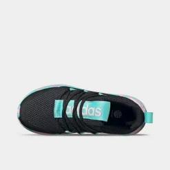 Little Kids' Adidas Lite Racer Adapt 5.0 Stretch Lace Casual Shoes Core Black/Clear Pink/Flash Aqua - IG5399P 001 12 Little Kids' Adidas Lite Racer Adapt 5.0 Stretch Lace Casual Shoes Core Black/Clear Pink/Flash Aqua - IG5399P 001 -Default Template 7 IG5399P 001 P5