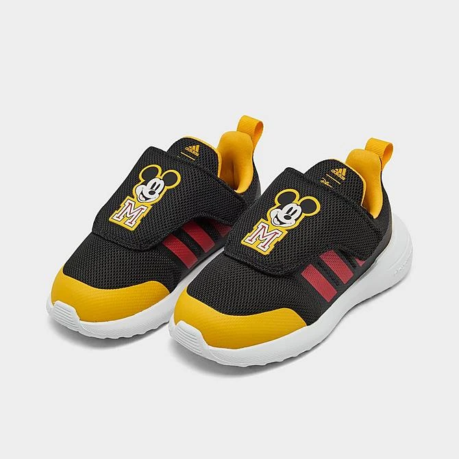 Kids' Toddler Adidas Fortarun X Disney Mickey Mouse Casual Shoes Black/Better Scarlet/Bold Gold - IG7166 001 4 Kids' Toddler Adidas Fortarun X Disney Mickey Mouse Casual Shoes Black/Better Scarlet/Bold Gold - IG7166 001 - Image 2