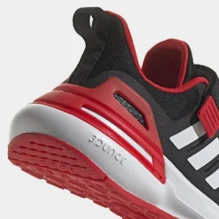 Little Kids' Adidas X Marvel Spider-Man RapidaSport Bounce Sport Stretch Lace Casual Shoes Black/White/Better Scarlet - IG7175P 001 -Default Template 7 IG7175P 001 P3