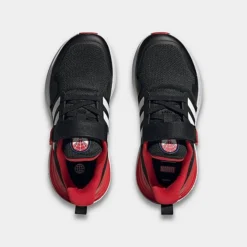 Little Kids' Adidas X Marvel Spider-Man RapidaSport Bounce Sport Stretch Lace Casual Shoes Black/White/Better Scarlet - IG7175P 001 -Default Template 7 IG7175P 001 P5