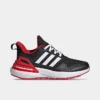 Little Kids' Adidas RapidaSport Bounce Sport Lace Casual Shoes Black/White/Better Scarlet - IG7176P 001