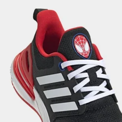 Little Kids' Adidas RapidaSport Bounce Sport Lace Casual Shoes Black/White/Better Scarlet - IG7176P 001 -Default Template 7 IG7176P 001 P3