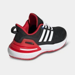 Little Kids' Adidas RapidaSport Bounce Sport Lace Casual Shoes Black/White/Better Scarlet - IG7176P 001 -Default Template 7 IG7176P 001 P4