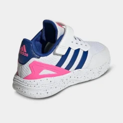 Little Kids' Adidas Nebzed Stretch Lace Casual Shoes White/Team Royal Blue/Lucid Pink - IG7250P 100 -Default Template 7 IG7250P 100 P4