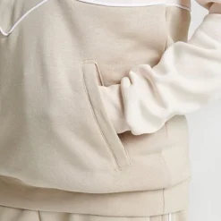 Kids' Adidas Adicolor Half-Zip Hoodie Wonder Beige - IJ5380 264 -Default Template 7 IJ5380 264 M6