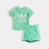 Infant Adidas Originals Monogram T-Shirt And Shorts Set Green - IJ7125N 333 -Default Template 7 IJ7125N 333 M1