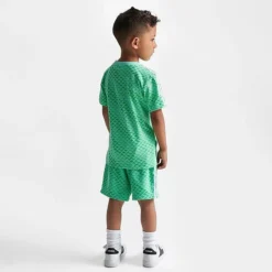 Kids' Toddler Adidas Originals Monogram T-Shirt And Shorts Set Green - IJ7125 333 9 Kids' Toddler Adidas Originals Monogram T-Shirt And Shorts Set Green - IJ7125 333 -Default Template 7 IJ7125 333 M2