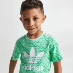 Kids' Toddler Adidas Originals Monogram T-Shirt And Shorts Set Green - IJ7125 333 12 Kids' Toddler Adidas Originals Monogram T-Shirt And Shorts Set Green - IJ7125 333 -Default Template 7 IJ7125 333 M5