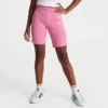 Girls' Adidas Originals 3-Stripes Trefoil Mid-Rise Bike Shorts Bliss Pink - IK7528 680 -Default Template 7 IK7528 680 M1