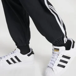 Kids' Adidas Originals Adicolor Woven Cargo Jogger Pants Black/White - IL1846 001 -Default Template 7 IL1846 001 M6