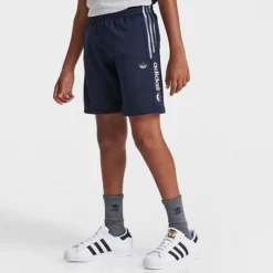 Kids' Adidas Originals Linear Spirit Fleece Shorts Legend Ink - IL9341 408