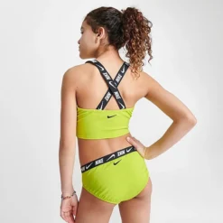 Girls' Nike Swim Crossback Midkini Set Neon - NESSD724 327 -Default Template 7 NESSD724 327 M4