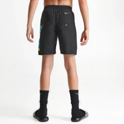 Boys' Nike Volley 7-Inch Shift Breaker Swim Shorts Black/Yellow/Blue - NESSD790 001 -Default Template 7 NESSD790 001 M4