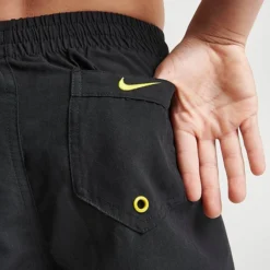 Boys' Nike Volley 7-Inch Shift Breaker Swim Shorts Black/Yellow/Blue - NESSD790 001 -Default Template 7 NESSD790 001 M6