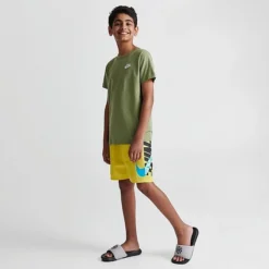 Boys' Nike Volley 7-Inch Shift Breaker Swim Shorts Optic Yellow - NESSD790 730 -Default Template 7 NESSD790 730 M2