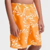 Boys' Nike Swoosh Line Volley 7" Swim Shorts Orange/White - NESSD804 724 2 Boys' Nike Swoosh Line Volley 7" Swim Shorts Orange/White - NESSD804 724 -Default Template 7 NESSD804 724 M1